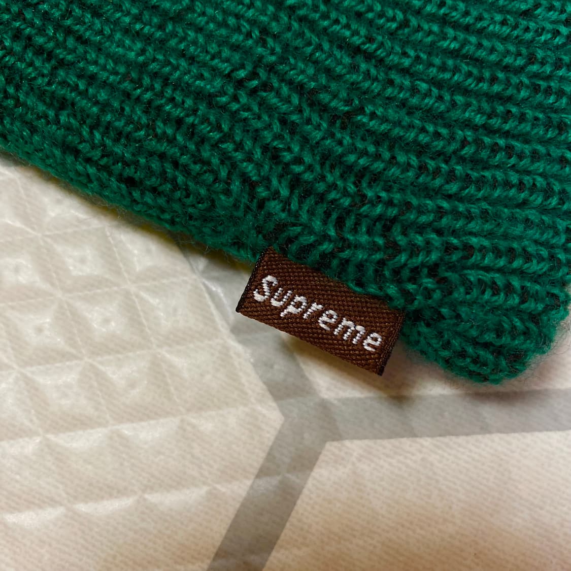 (os) 00s 슈프림 베이직 비니 그린 상품이미지3