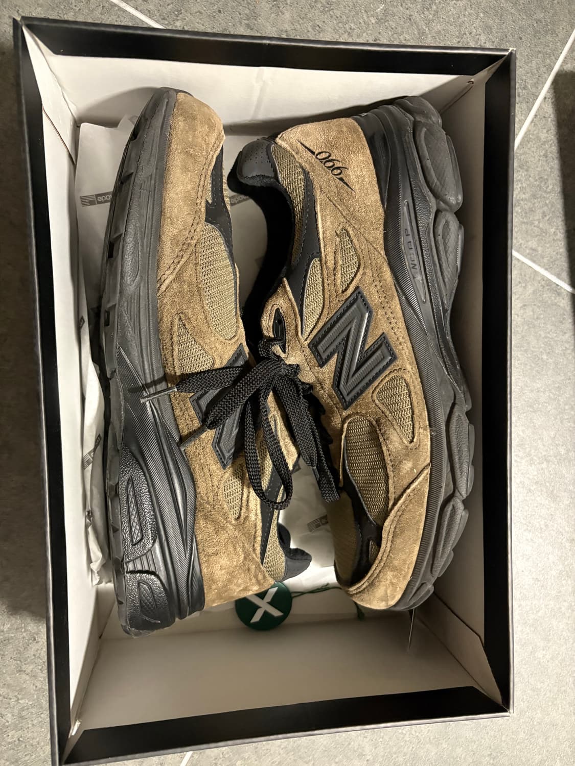 [275] 자운드x뉴발란스 990v3 브라운  상품이미지6