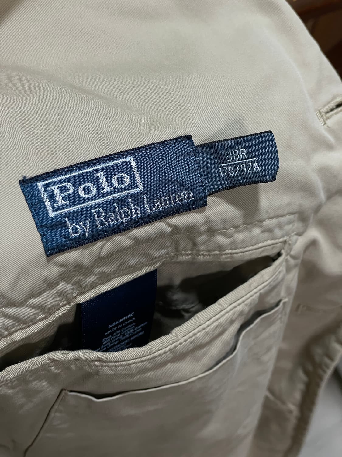 폴로 랄프로렌 베이지 스포츠 자켓 38r 상품이미지3