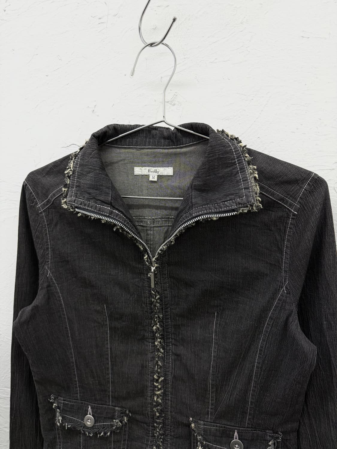 brolly 프레이드 집업 자켓 상품이미지2