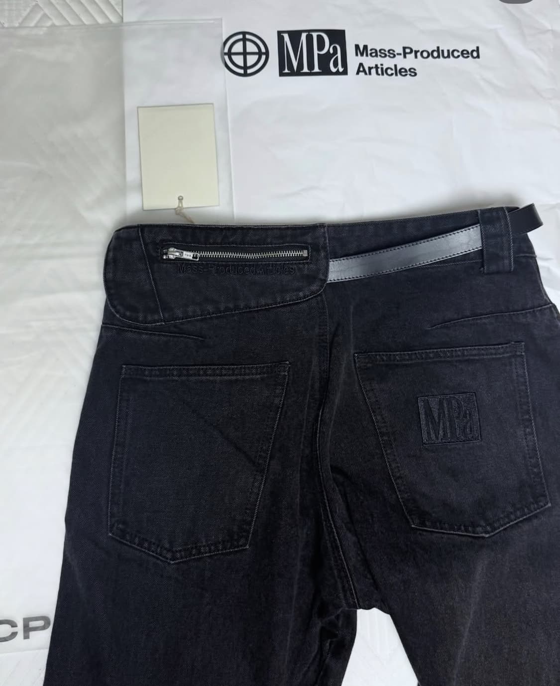 MPa DRIFT DENIM PANTS 플라스틱 프로덕트 데님팬츠 상품이미지5