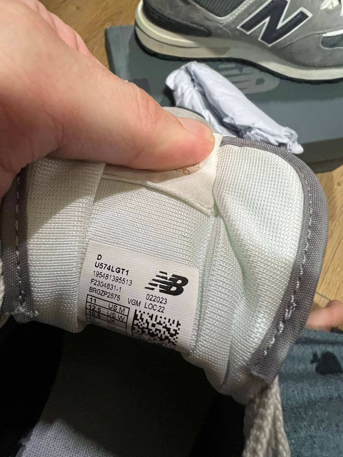 뉴발란스 574 레거시 그레이 상품이미지5