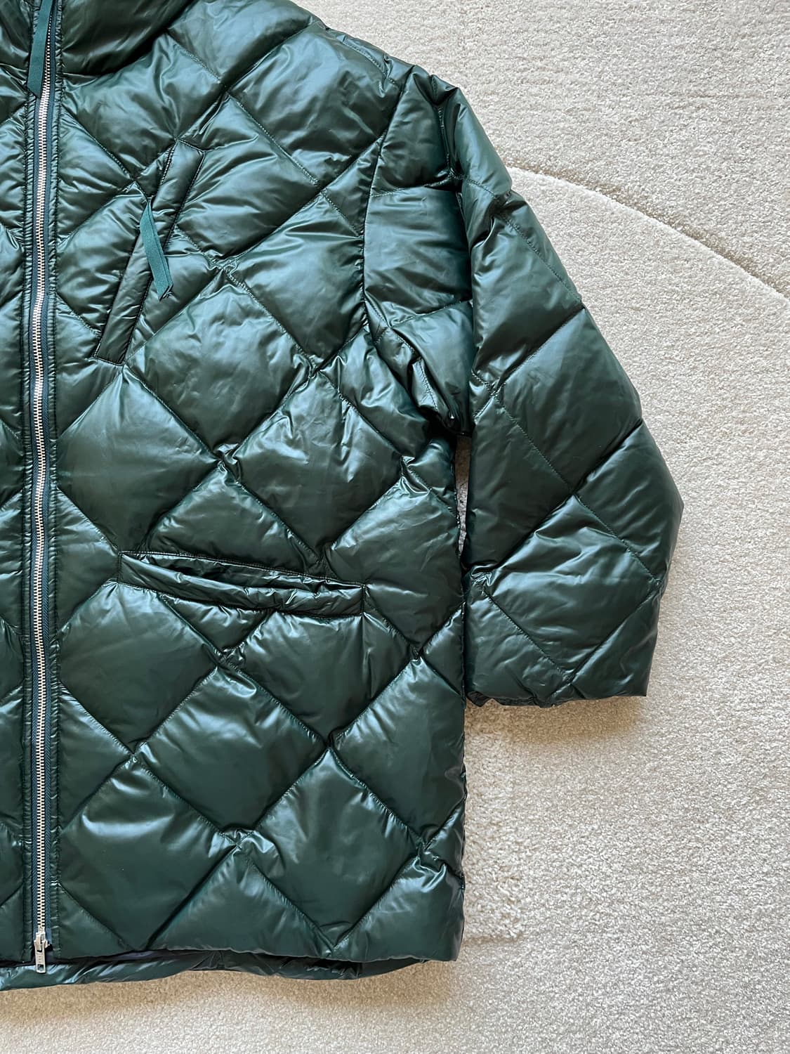 유스 퀄티드 다운 패딩 코트 (105-110) 상품이미지3