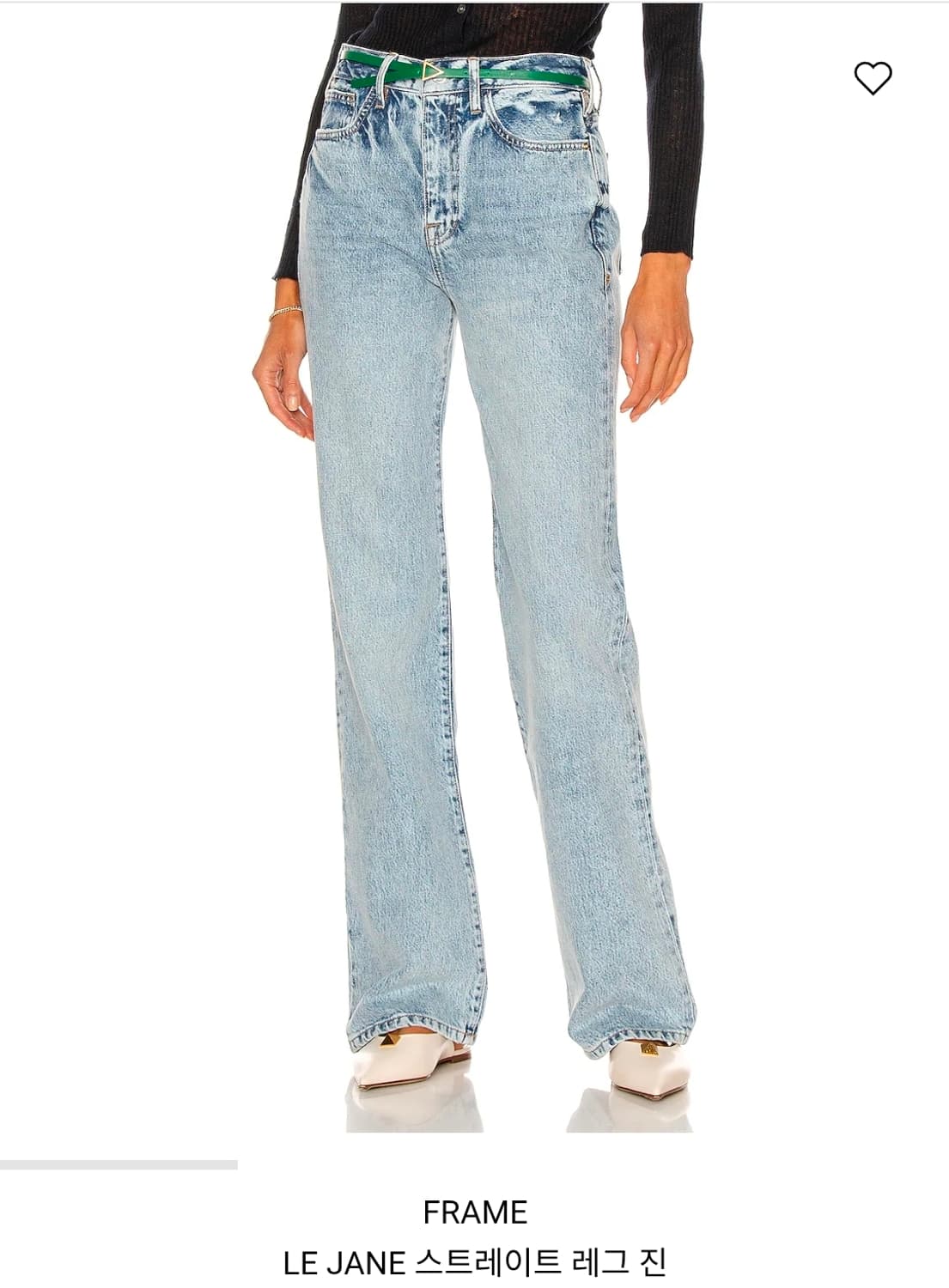 FRAME 르 제인 스트레이트 데님 팬츠 28 상품이미지1