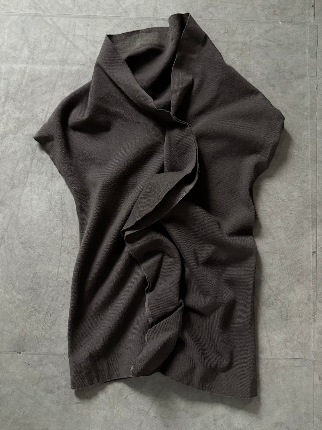 Comme des Garcons 꼼데가르송 97s 울 셔링 슬리브리스 상품이미지1