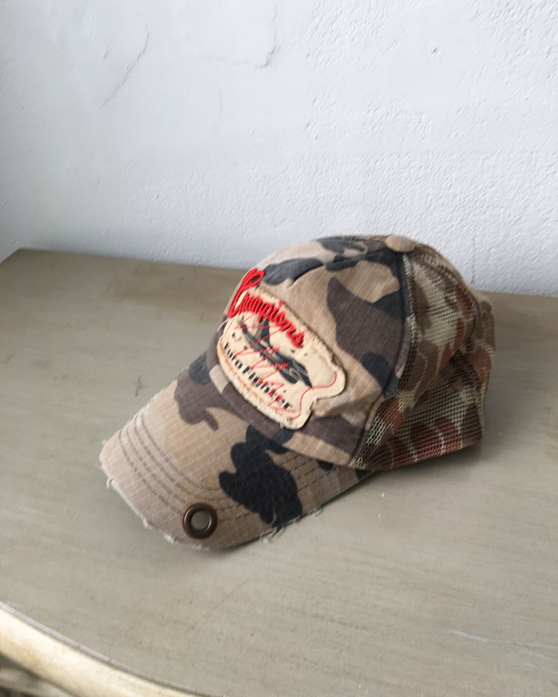 patch camo pattern cap 상품이미지2