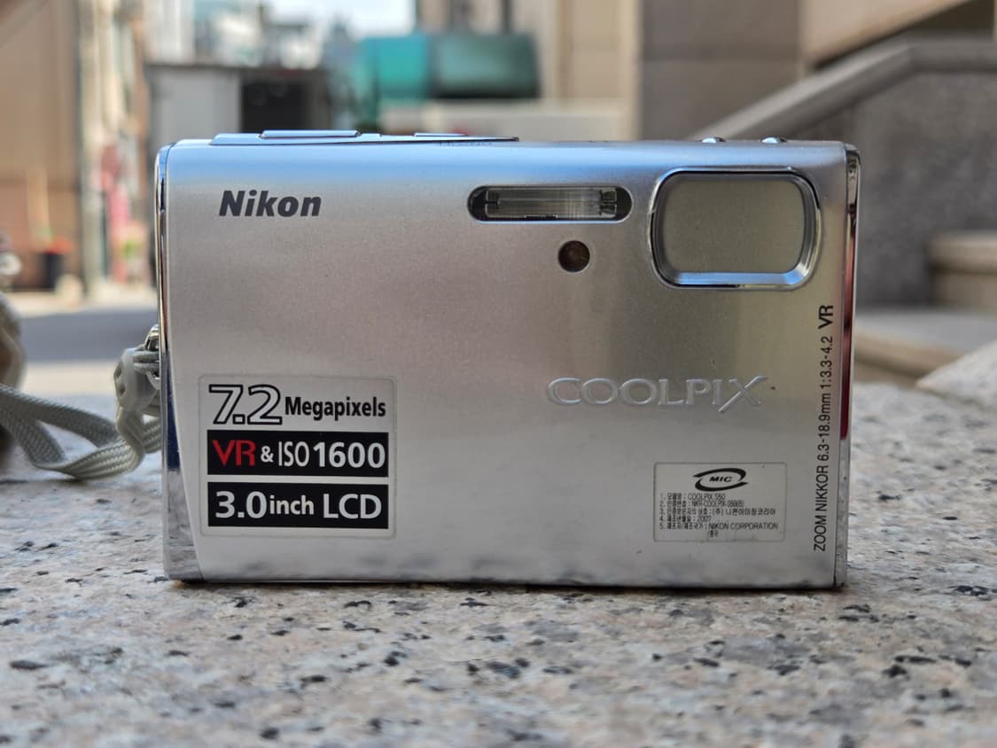 니콘디카 쿨픽스 s50 실버 디카 상품이미지1