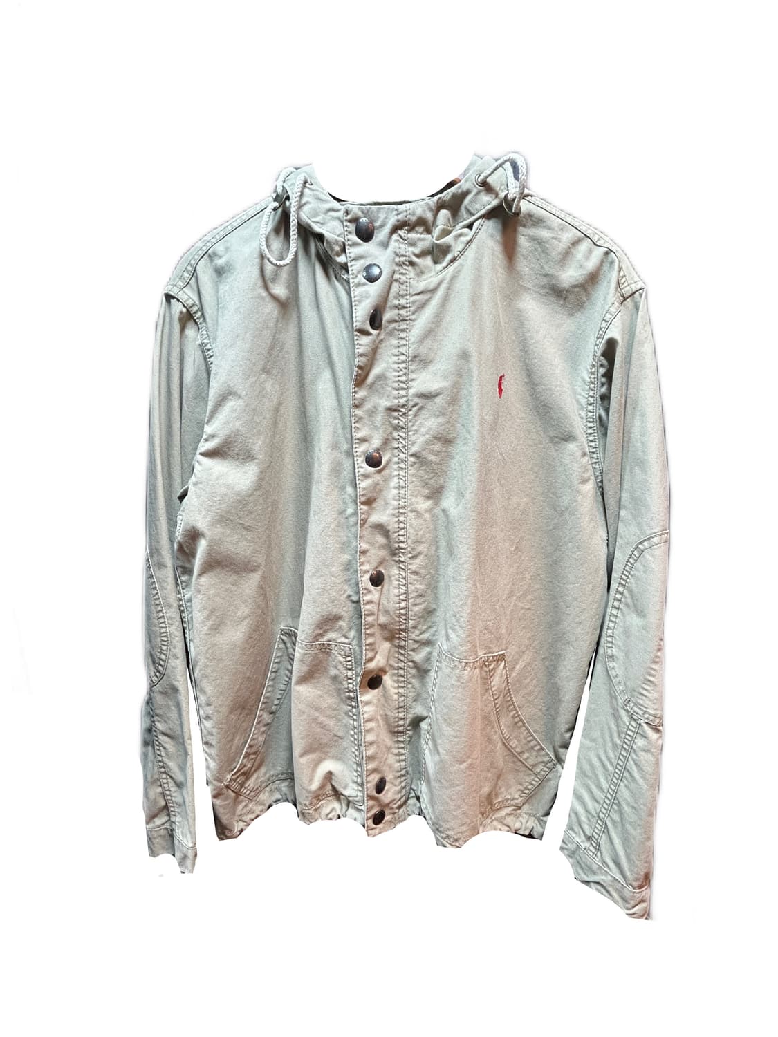 폴로 랄프 로렌 코튼 후드 버튼 자켓 상품이미지1