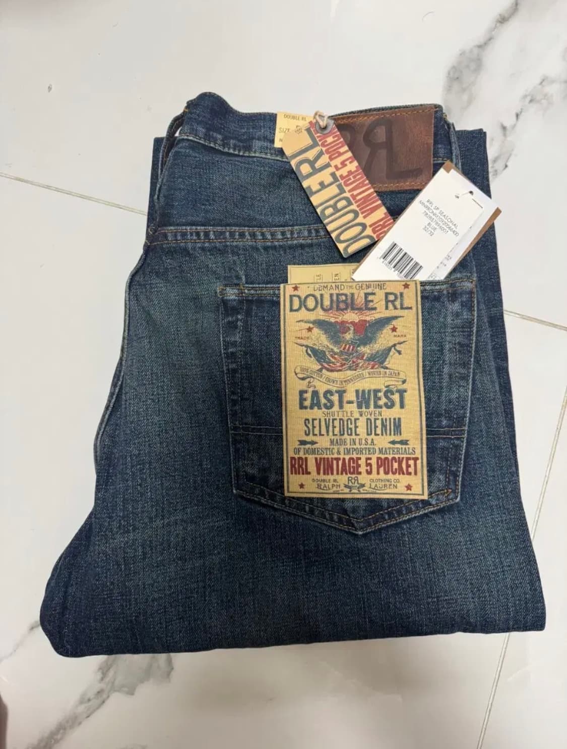 더블알엘 빈티지 파이브 포켓핏 기빈스 32/32 상품이미지2