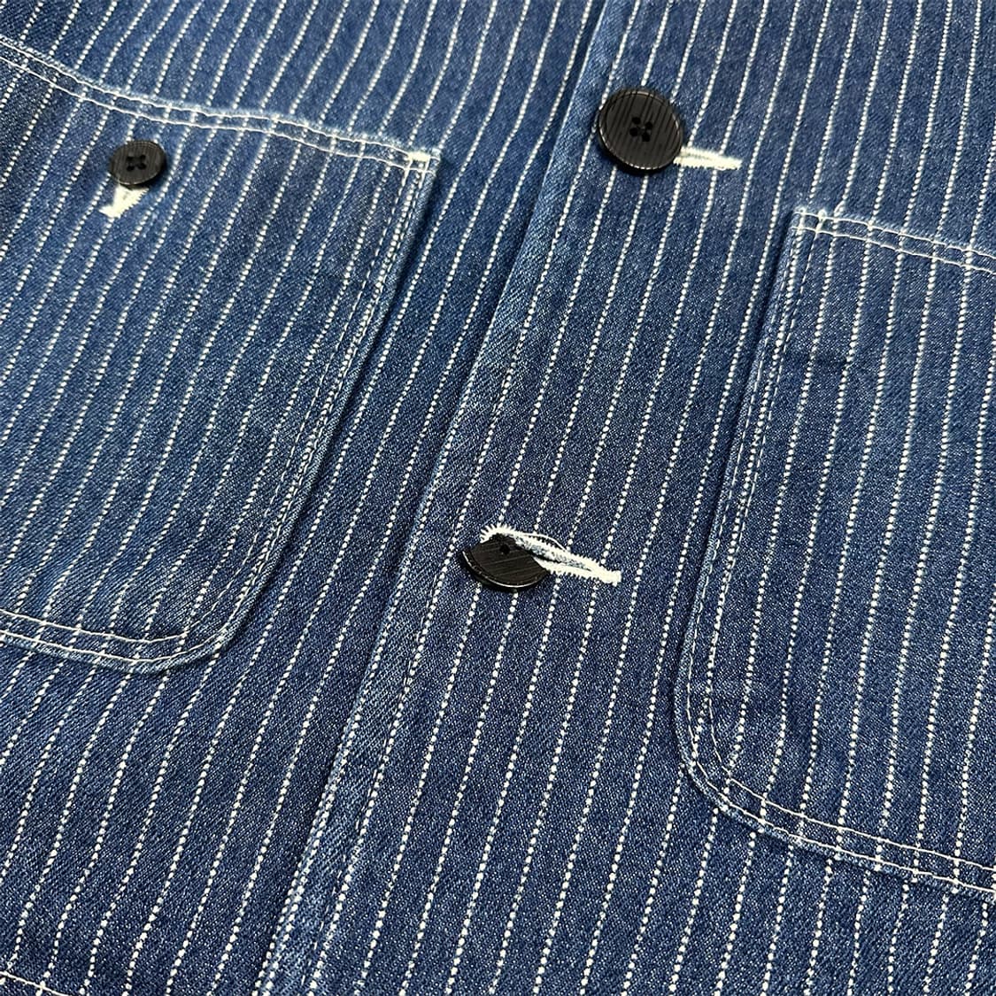 블루워터어반가먼트 스트라이프 데님 자켓 상품이미지4