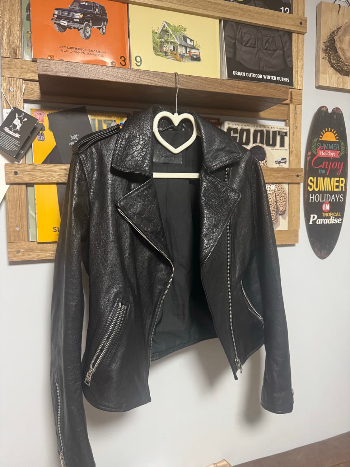 올세인츠 소가죽 라이더자켓 상품이미지2