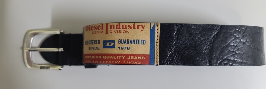 [80] 디젤 B-잭론 레더 벨트 블랙 상품이미지2