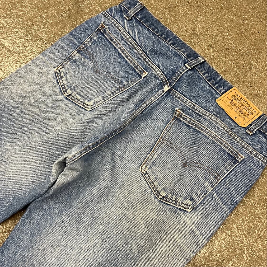 80s USA 리바이스509 데님 팬츠(36“) 상품이미지4