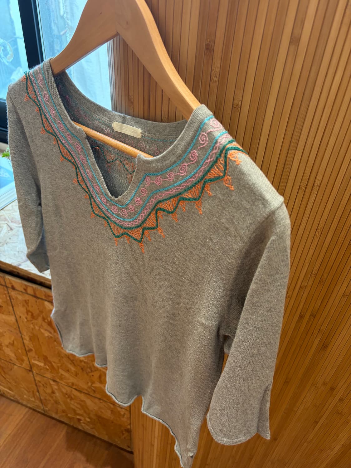 BEAMS BOY Embroidery Knit 상품이미지3