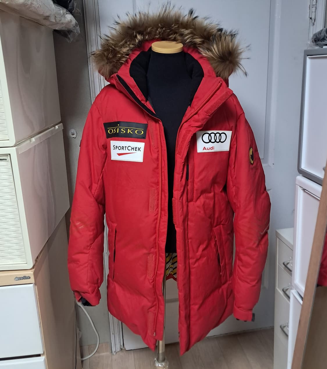 데상트 아우디 헤비패딩 스키 패딩 덕다운 95 상품이미지1