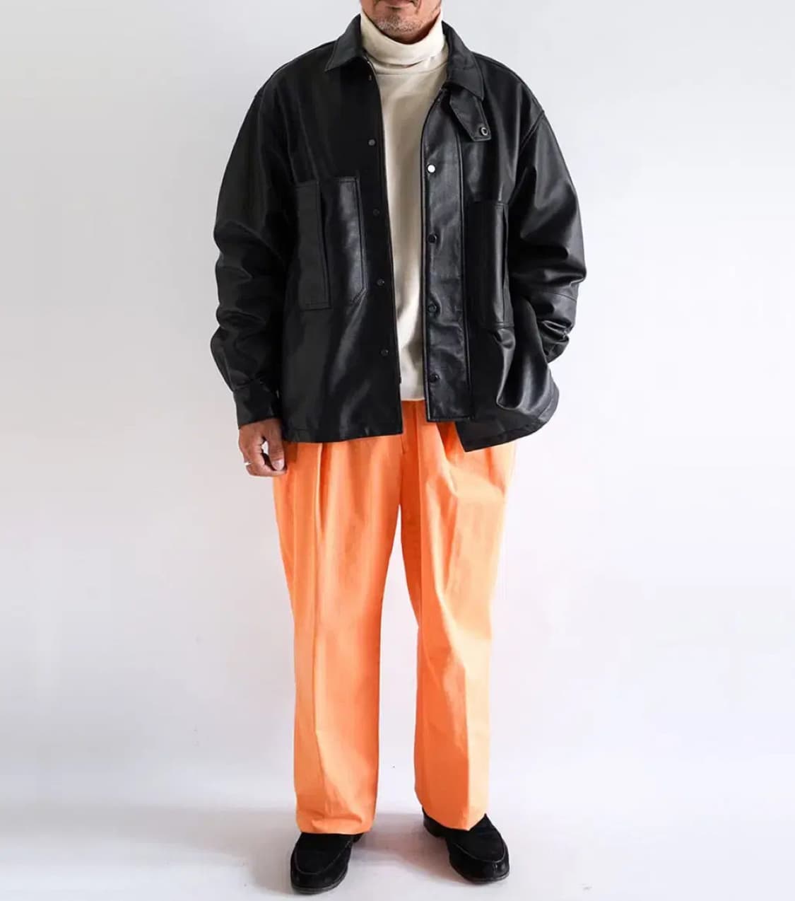 CCU 레더 양가죽 자켓 (새상품) 상품이미지3