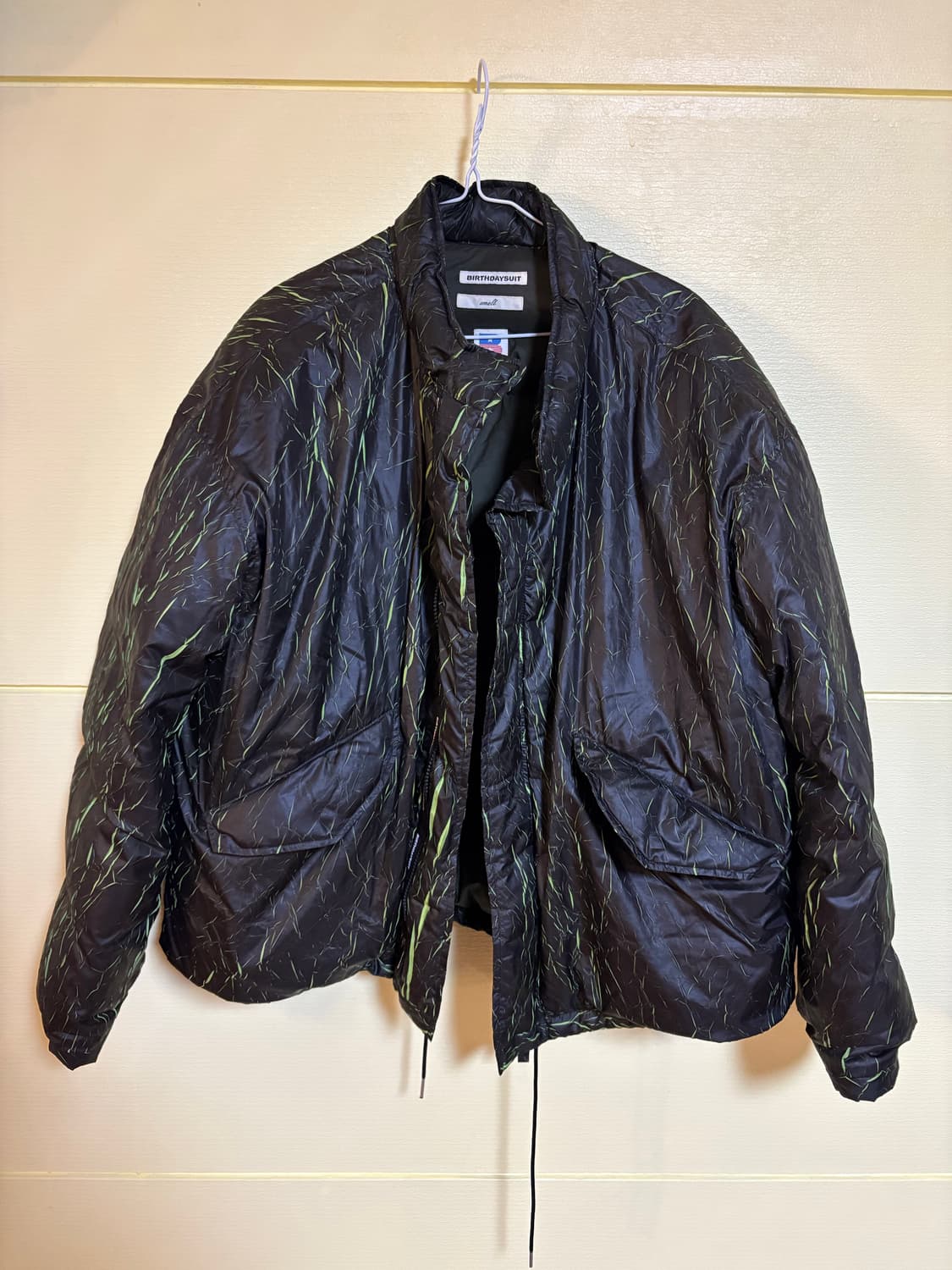 CRINKLE DOWN PUFFER (GREEN) 상품이미지1