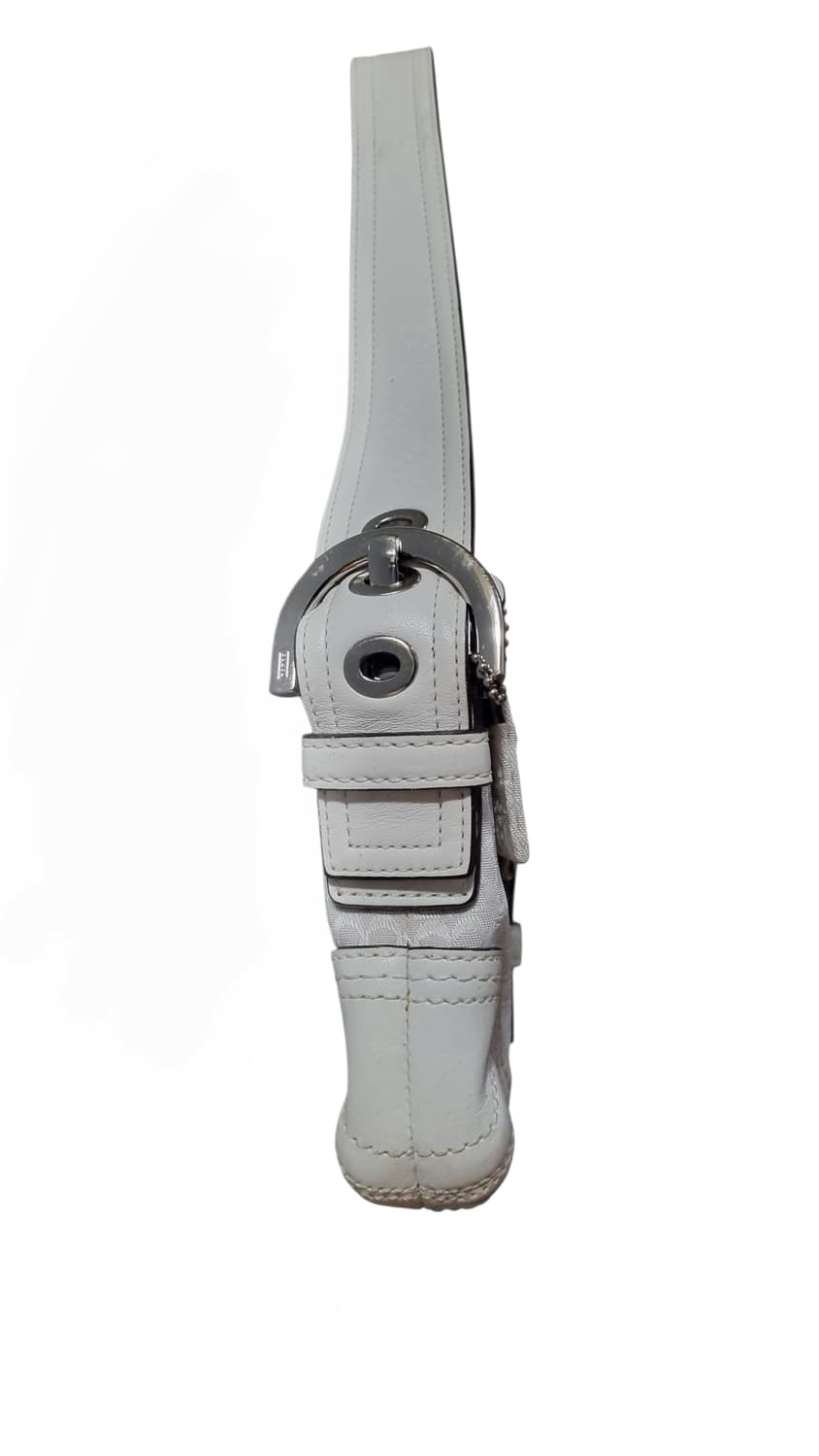 코치(Coach)의 소호 시그니처 화이트 숄더백 y2k 갸루 히메 상품이미지8