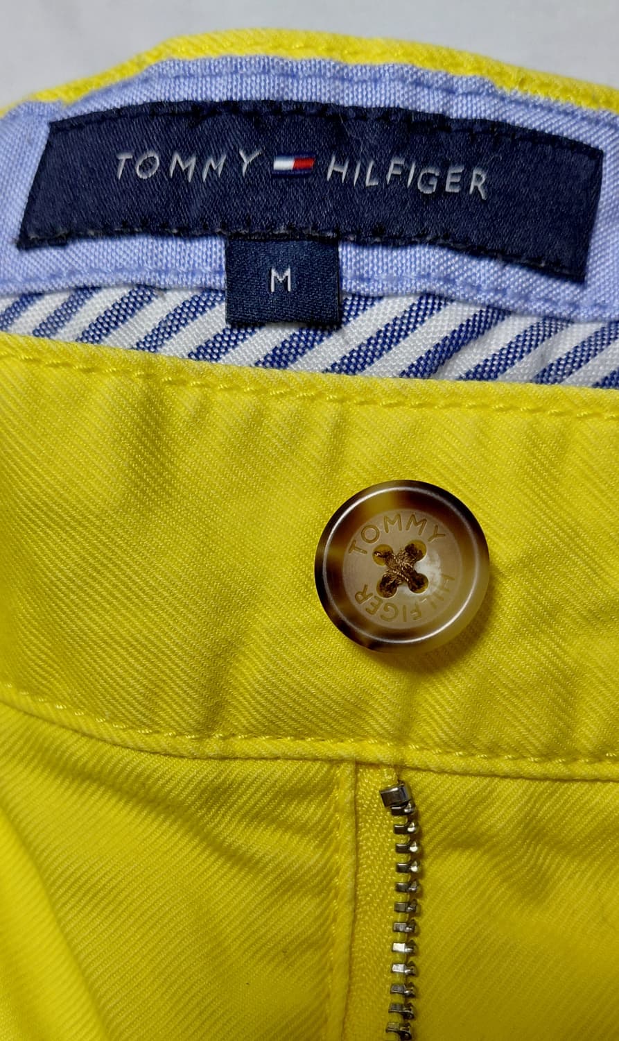 타미힐피거 요트 자수 크롭 팬츠 (옐로우/M) 상품이미지4