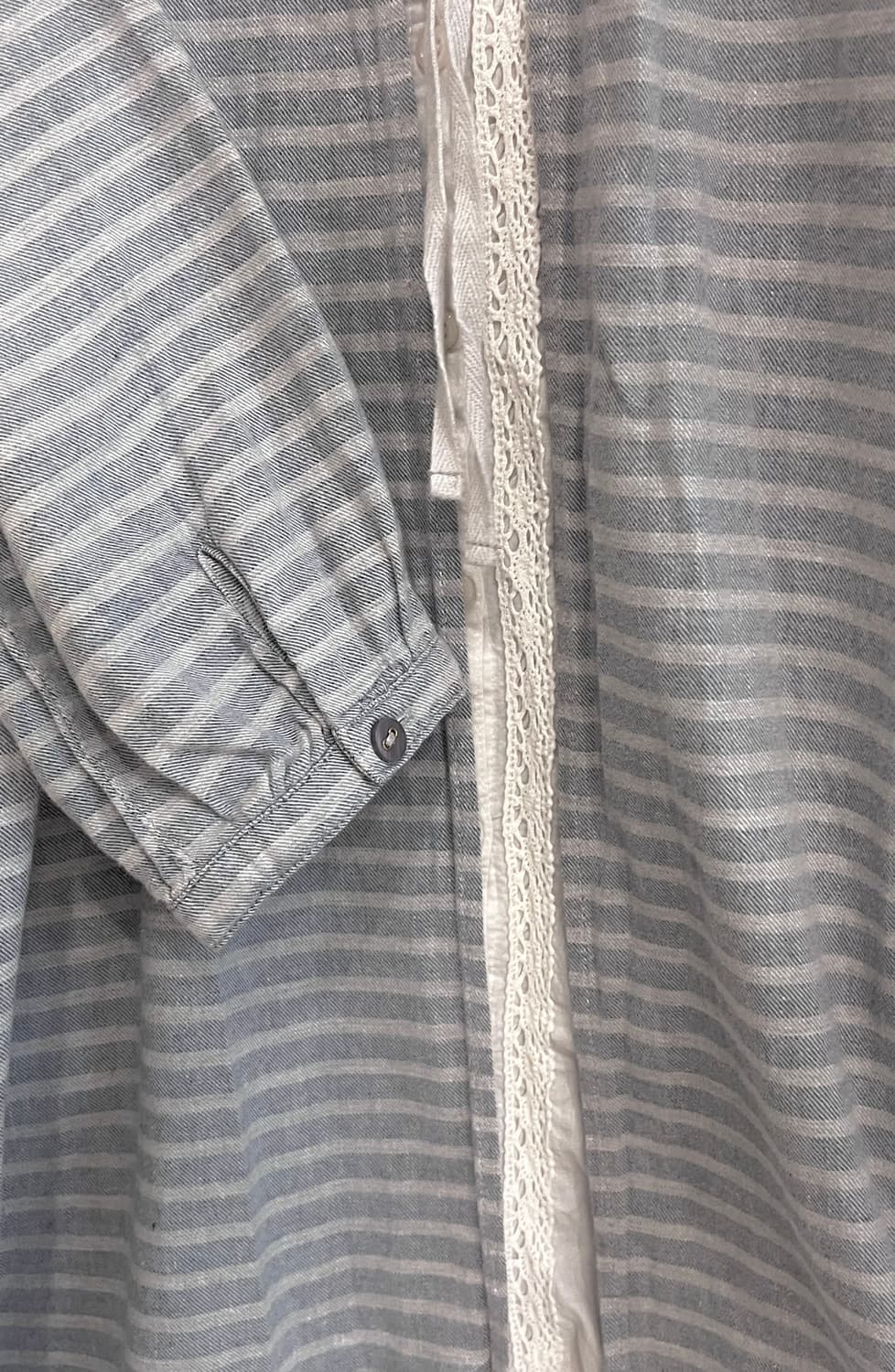 스트라이프 레이스 바선생 상품이미지4