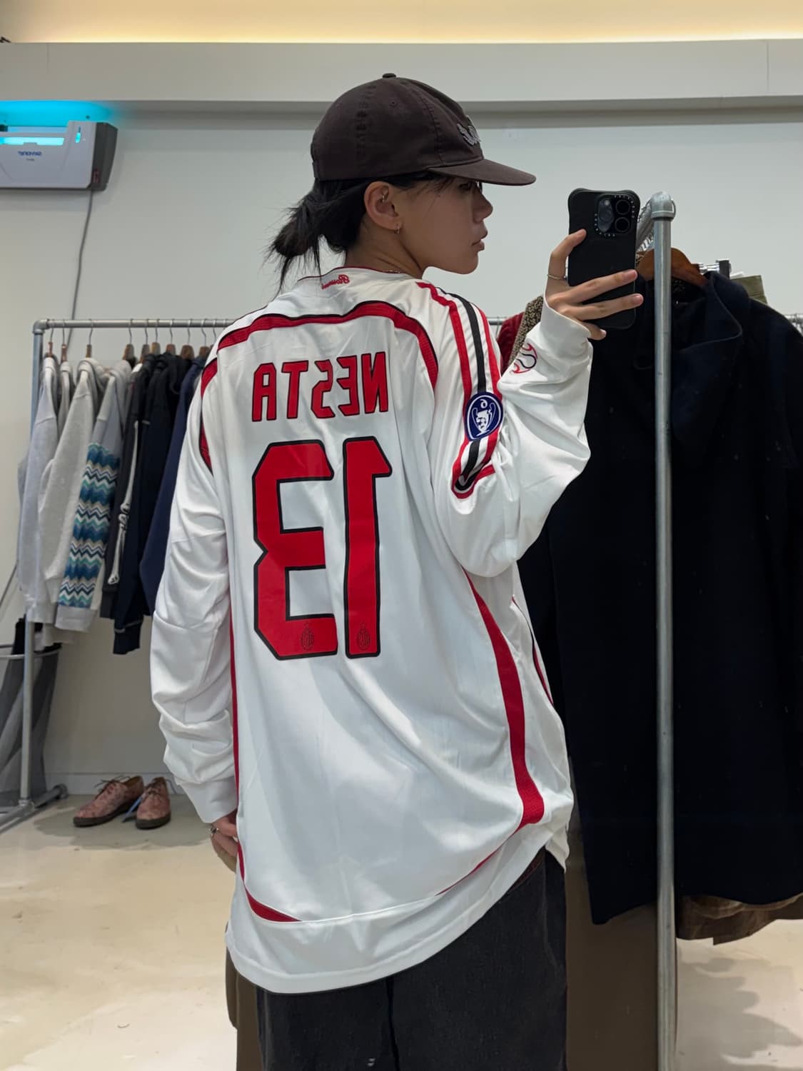 06/07 아디다스 AC 밀란 어웨이 긴팔 유니폼 상품이미지7