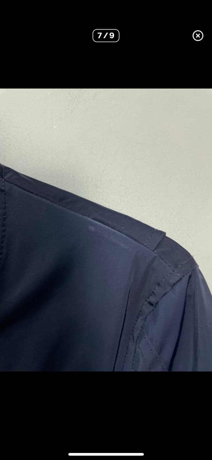 아르마니 익스체인지 네이비 하이넥 자켓 A3231 상품이미지7