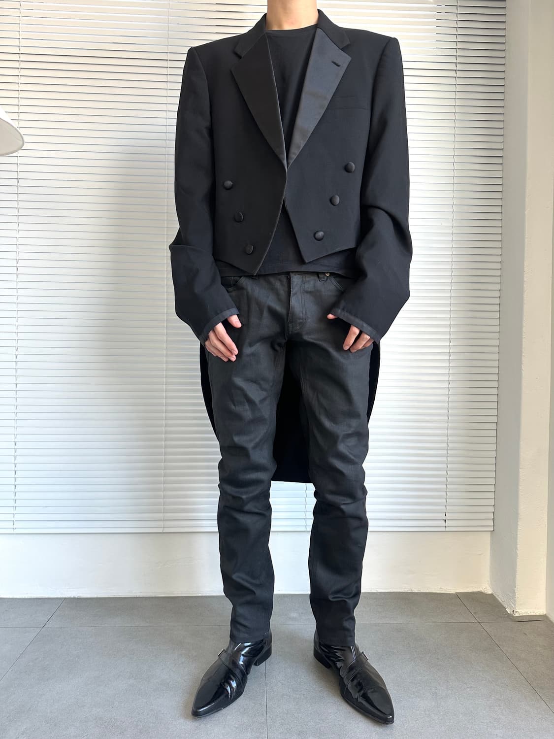 디올 에디슬리먼 아카이브 테일코트 자켓 상품이미지2