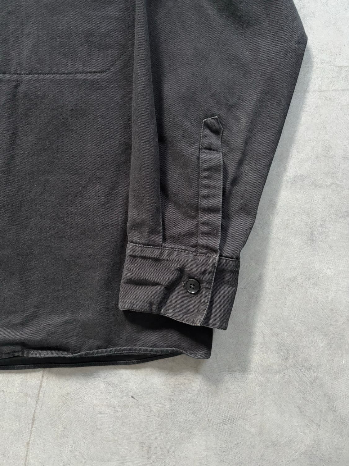 Agnes B 아네스베 90s 블랙 셔츠 집업 자켓 상품이미지6