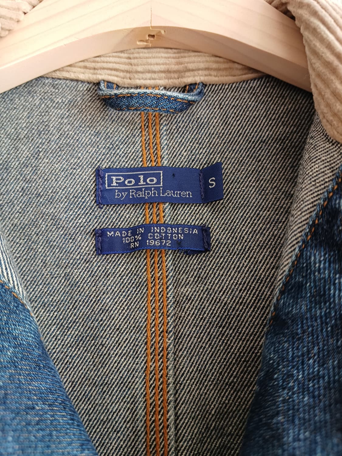 폴로 랄프로렌 여성 던가리 데님자켓 polo 크롭 청자켓 상품이미지8