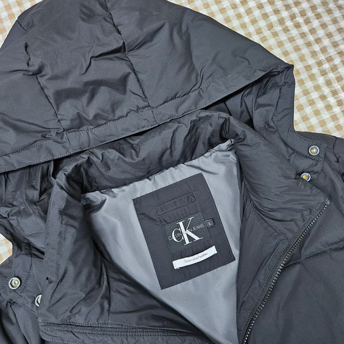 캘빈클라인 오리털 패딩 남자100~105 상품이미지2