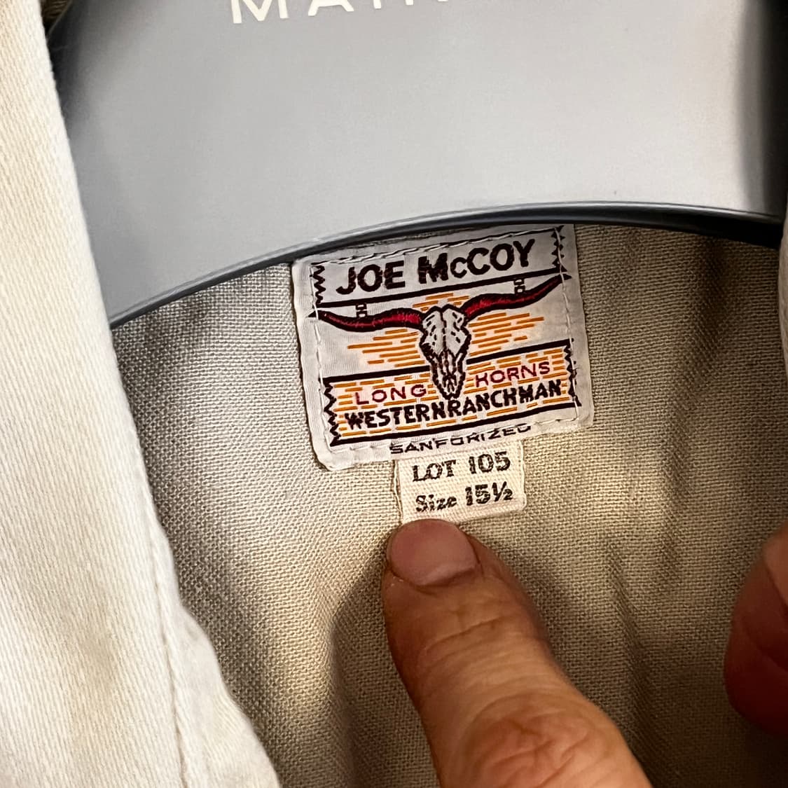 리얼맥코이 웨스턴 셔츠 상품이미지2