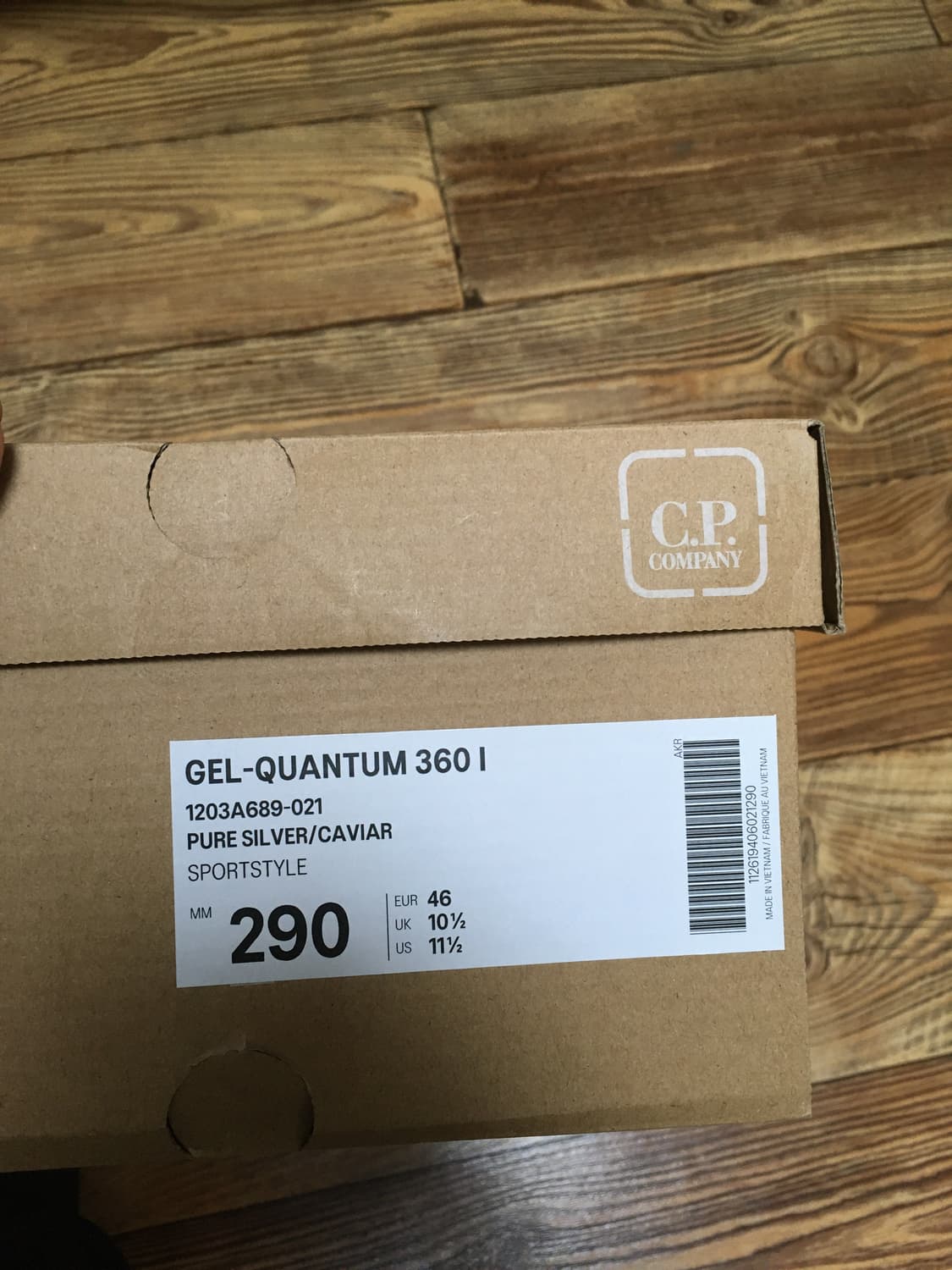 아식스 씨피컴퍼니 젤 퀸텀360 실버 판매합니다 상품이미지9
