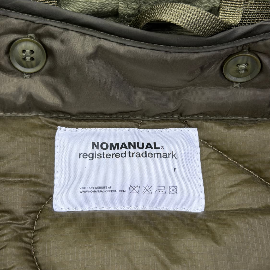 노매뉴얼 M65 피쉬테일 개파카 야상 카키 그린 상품이미지6