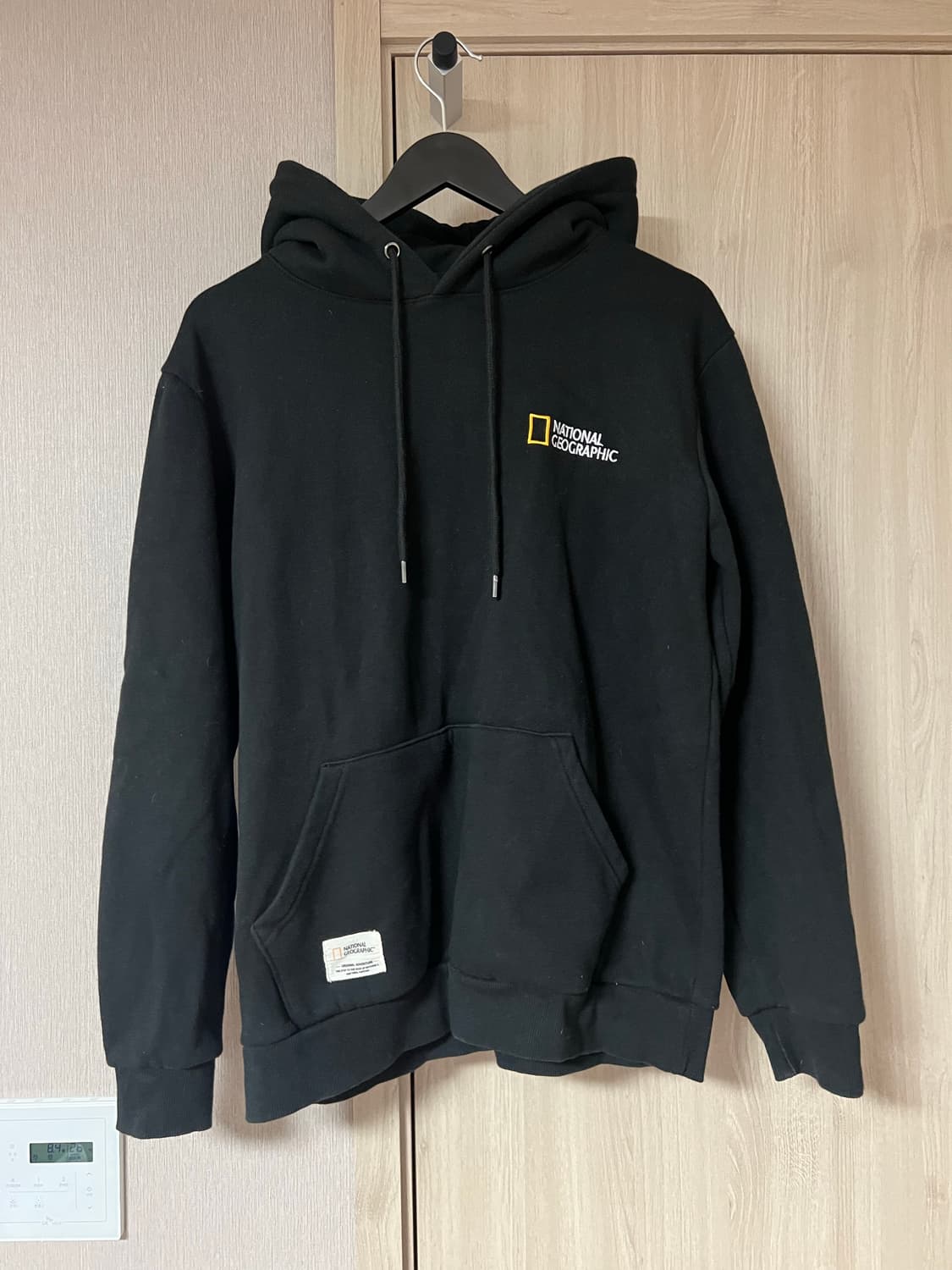 [L] 내셔널지오그래픽 후드티 블랙 상품이미지1