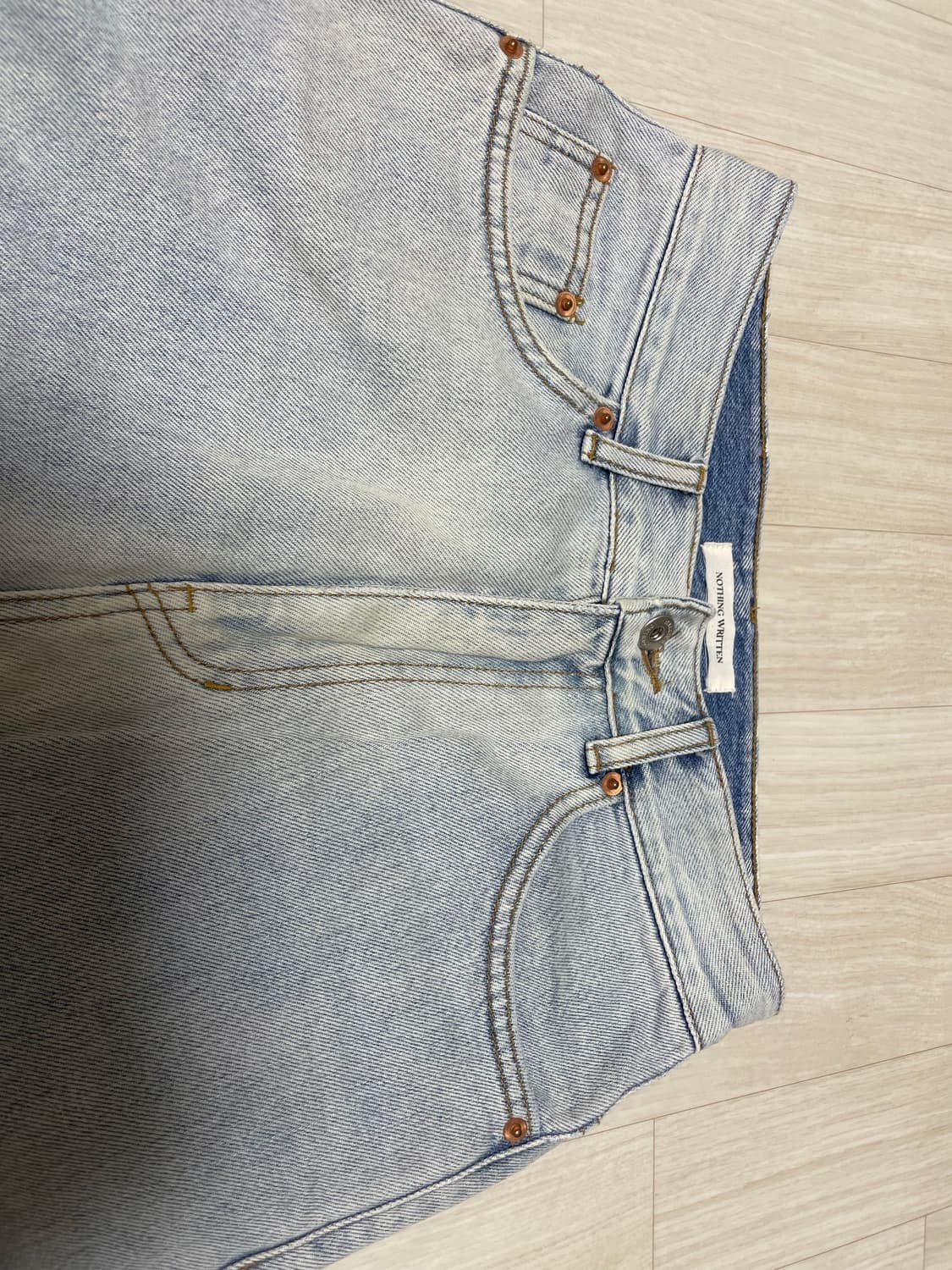 낫띵리튼 보이프렌드 데님(light blue S) 상품이미지2