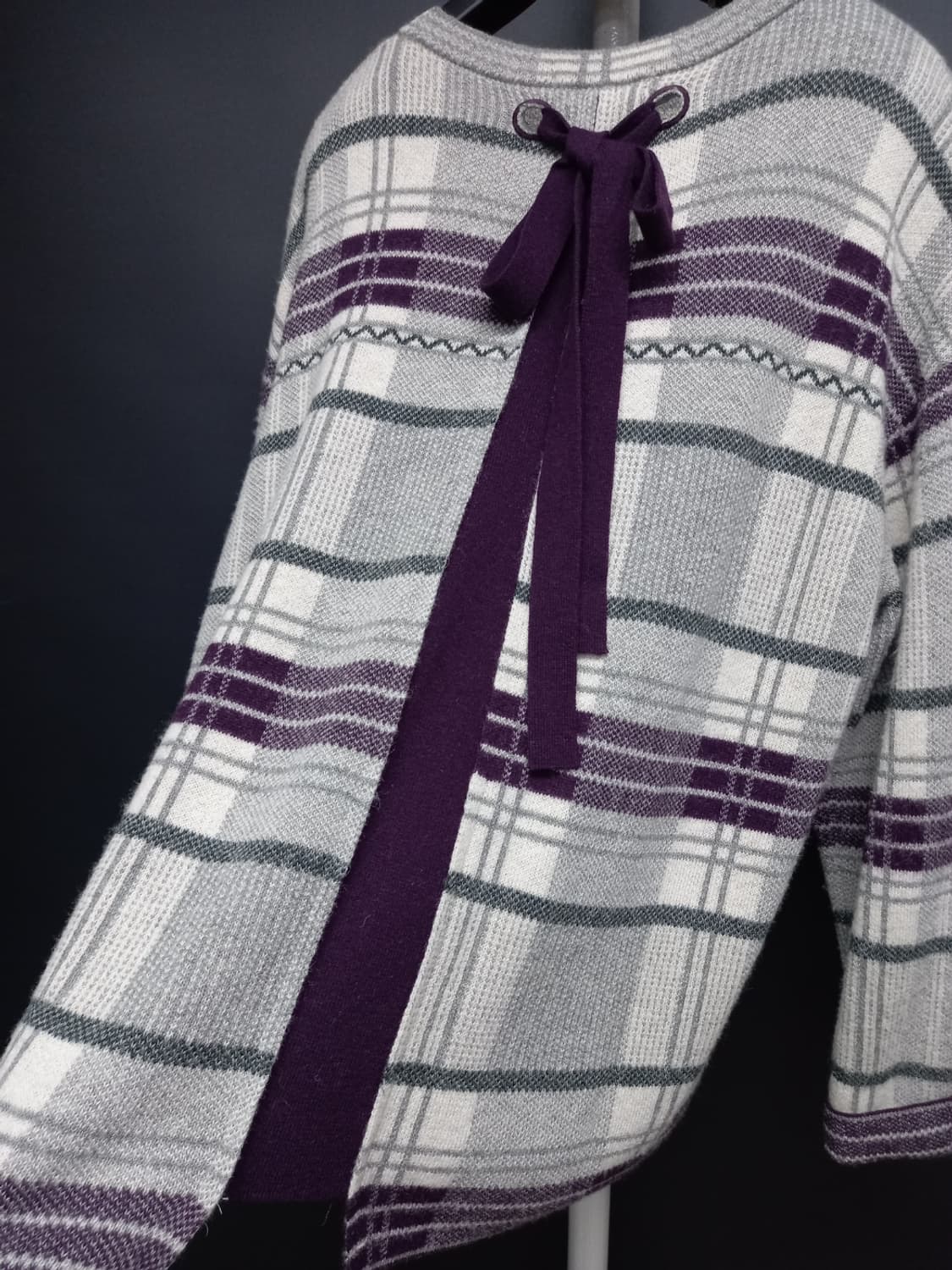 SJSJ 춘추동 알파카혼방 니트블라우스 F 44-77 상품이미지6