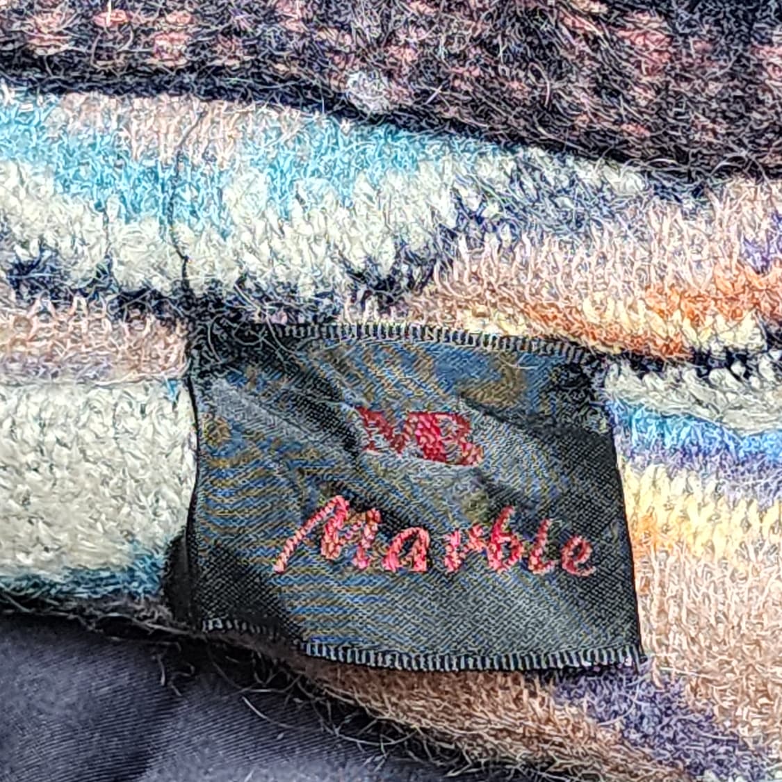 마블 여성 케이블 니트 울 롱코트 상품이미지3