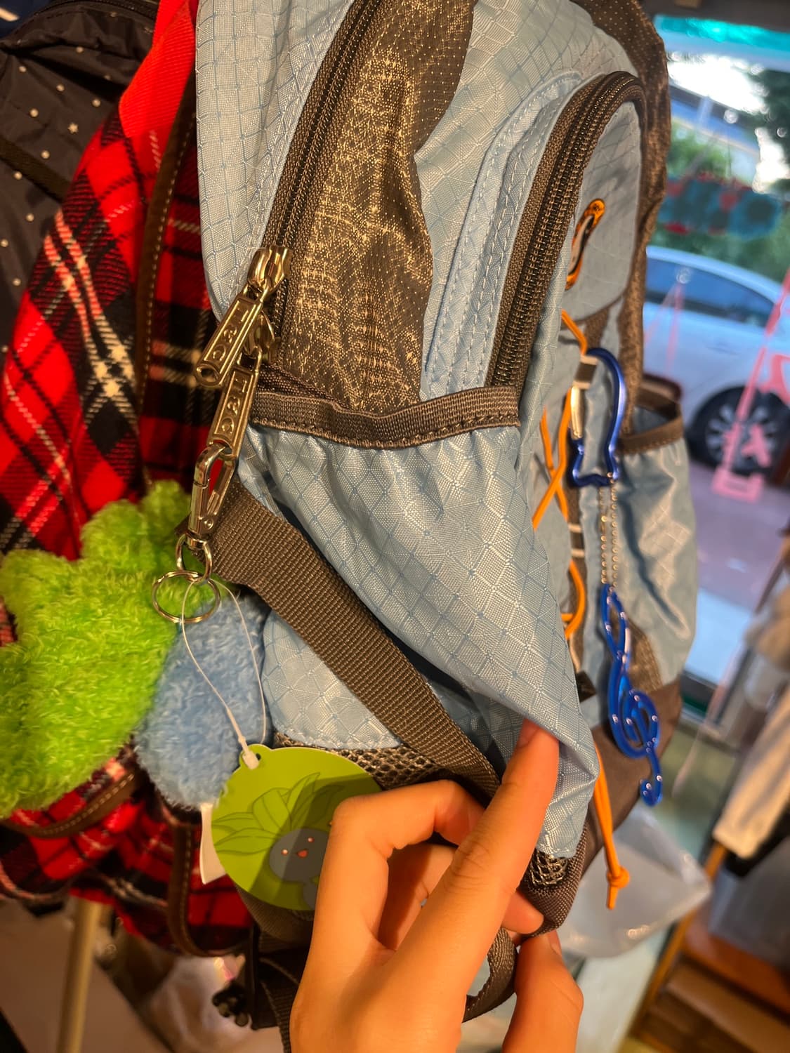 뚜벅쵸 + 블루 백팩 🌀  상품이미지7