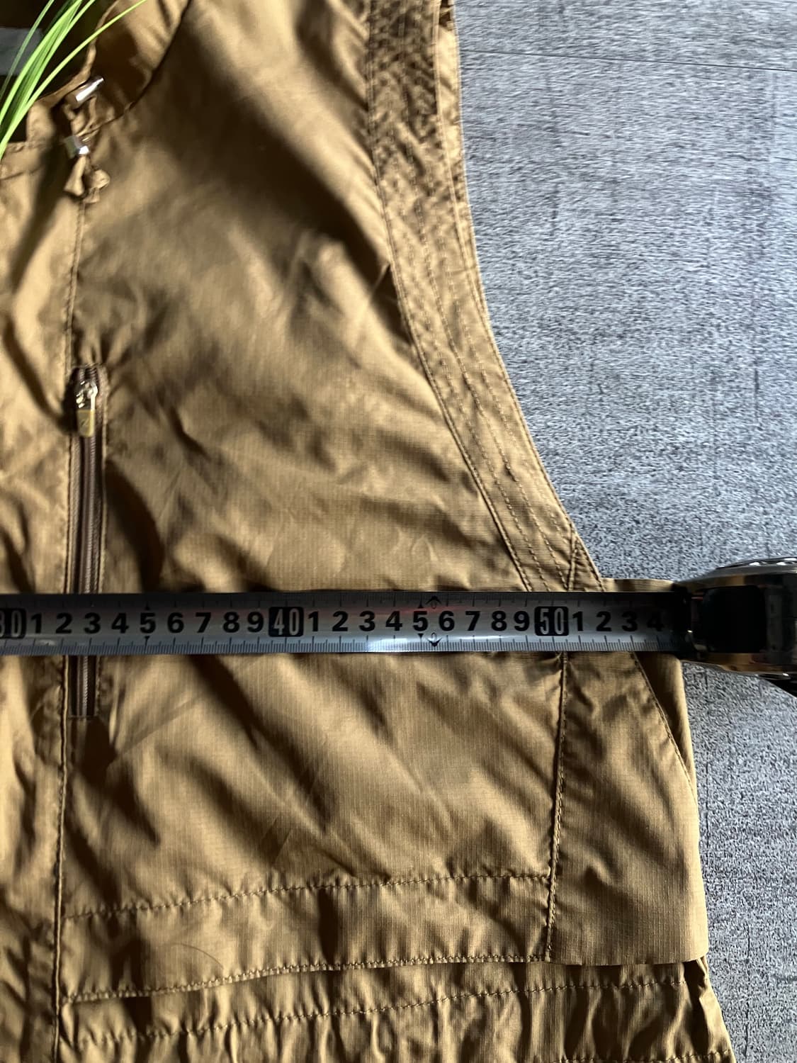 일본빈티지 Zhen 올드스쿨아메카지 보헤미안 사파리 후드롱베스트조끼 상품이미지2