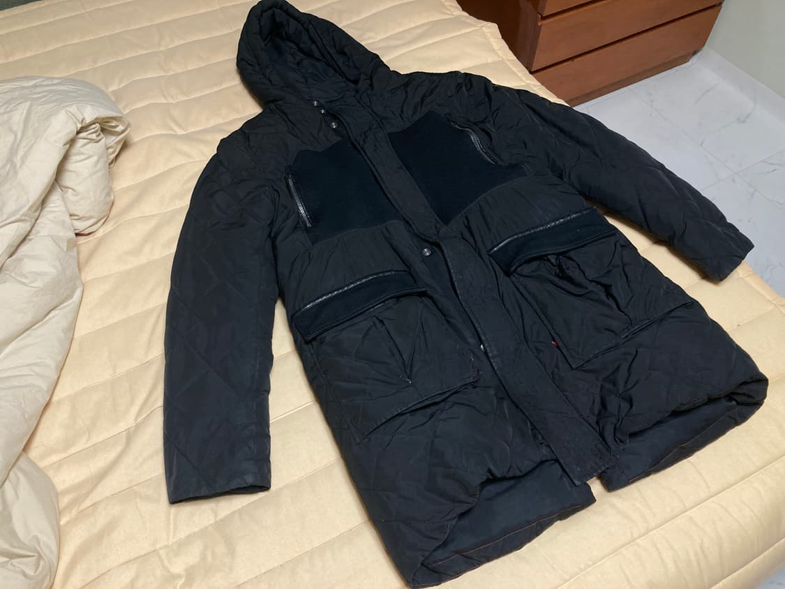 캘빈클라인 CK 퀼팅 덕다운 패딩 점퍼 100-105 상품이미지1