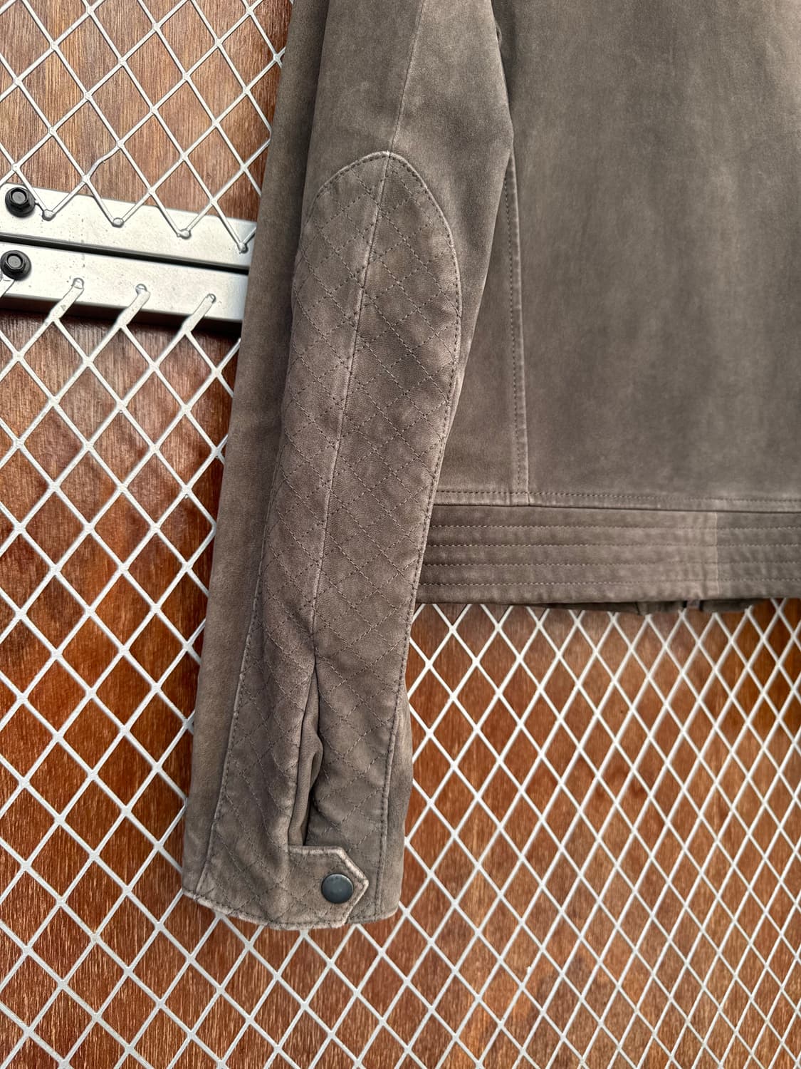 rag&bone 래그앤본 양가죽 지퍼 디테일 스웨이드 바이커 자켓 2 상품이미지5