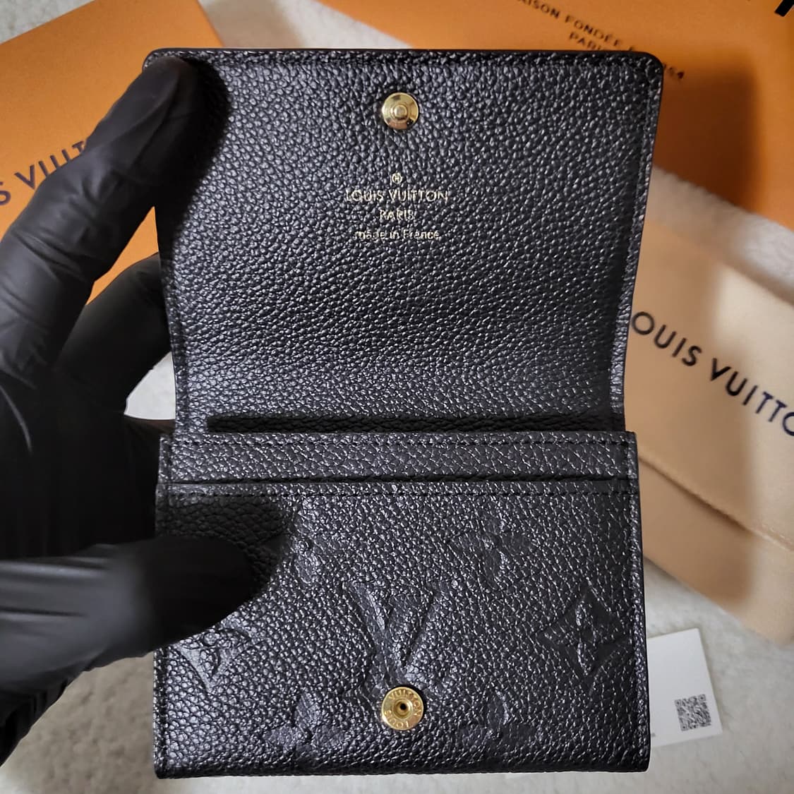 [새상품급/풀구성] 루이비통 앙프렝뜨 비즈니스 카드지갑  상품이미지5