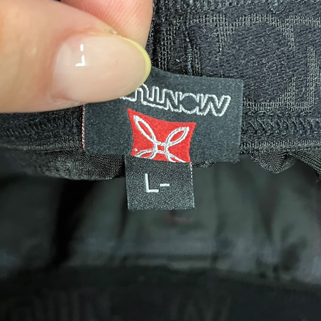 [정품/L] 몬츄라 레드 블랙 기능성 트레이닝 바지 b15 상품이미지4