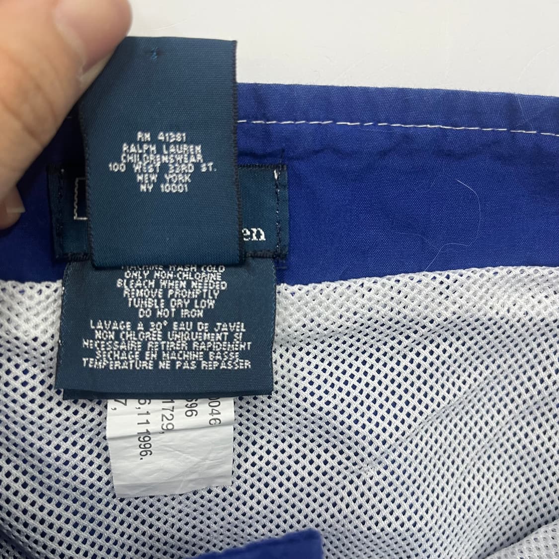 폴로 랄프로렌 포인트 블루 반바지 상품이미지7