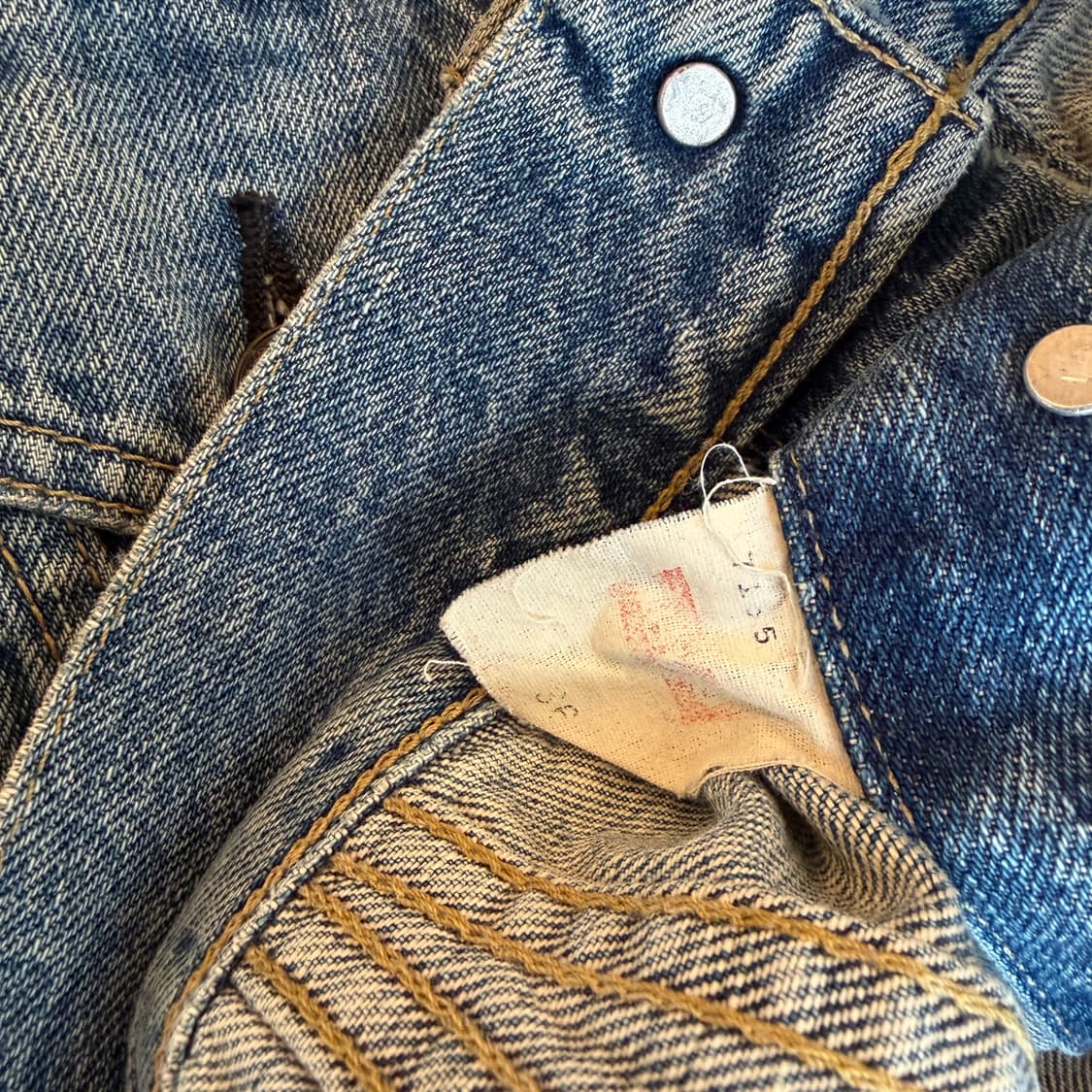 90s 리바이스 LVC big E 트러커 자켓 상품이미지8