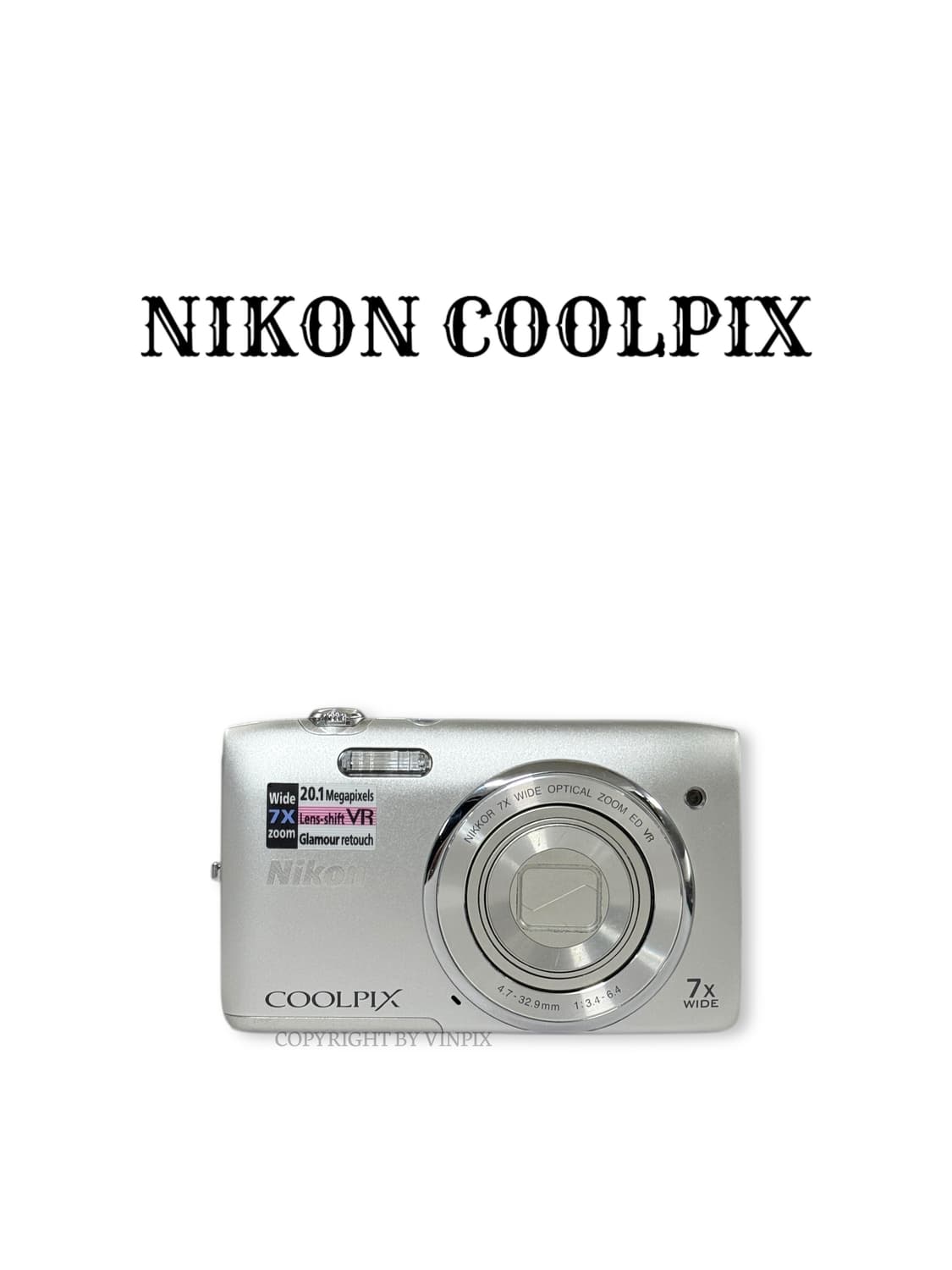 |소프트포커스✨| 니콘 쿨픽스 s3500 빈티지 디지털 카메라 상품이미지1