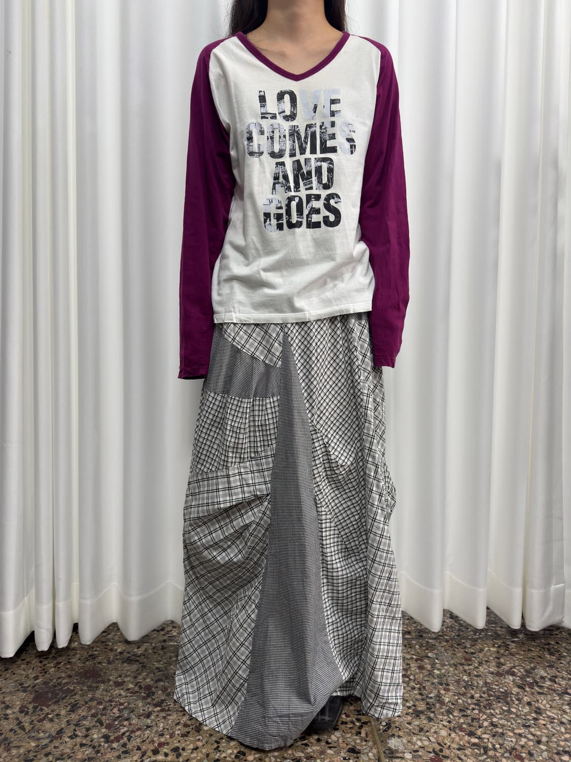 design check skirt 상품이미지2