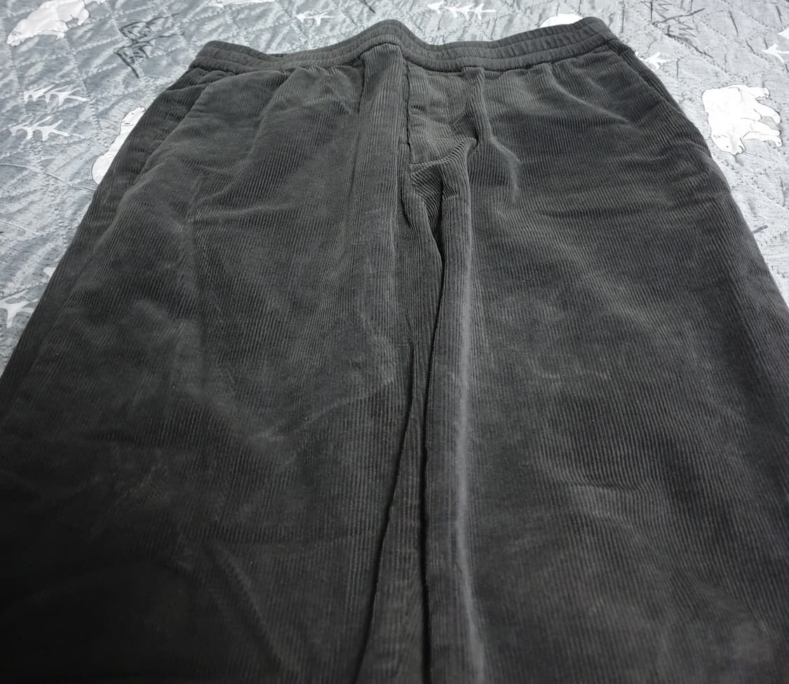 지오지아 루즈핏 코튼 코듀로이 팬츠 브라운 (30~31) 상품이미지2