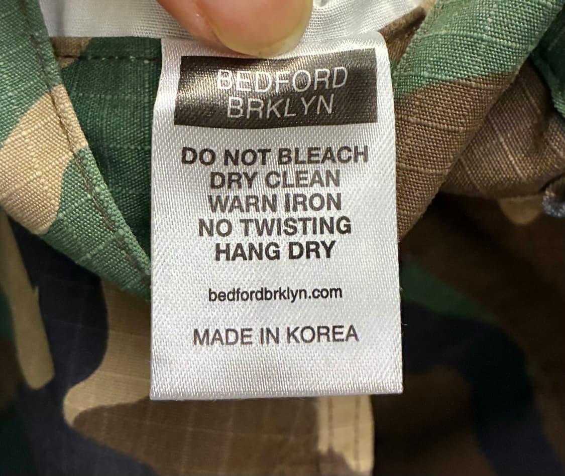 (L/35~39)배드포드 브루클린 립스탑 밀리터리 우드랜드 카모팬츠 상품이미지10