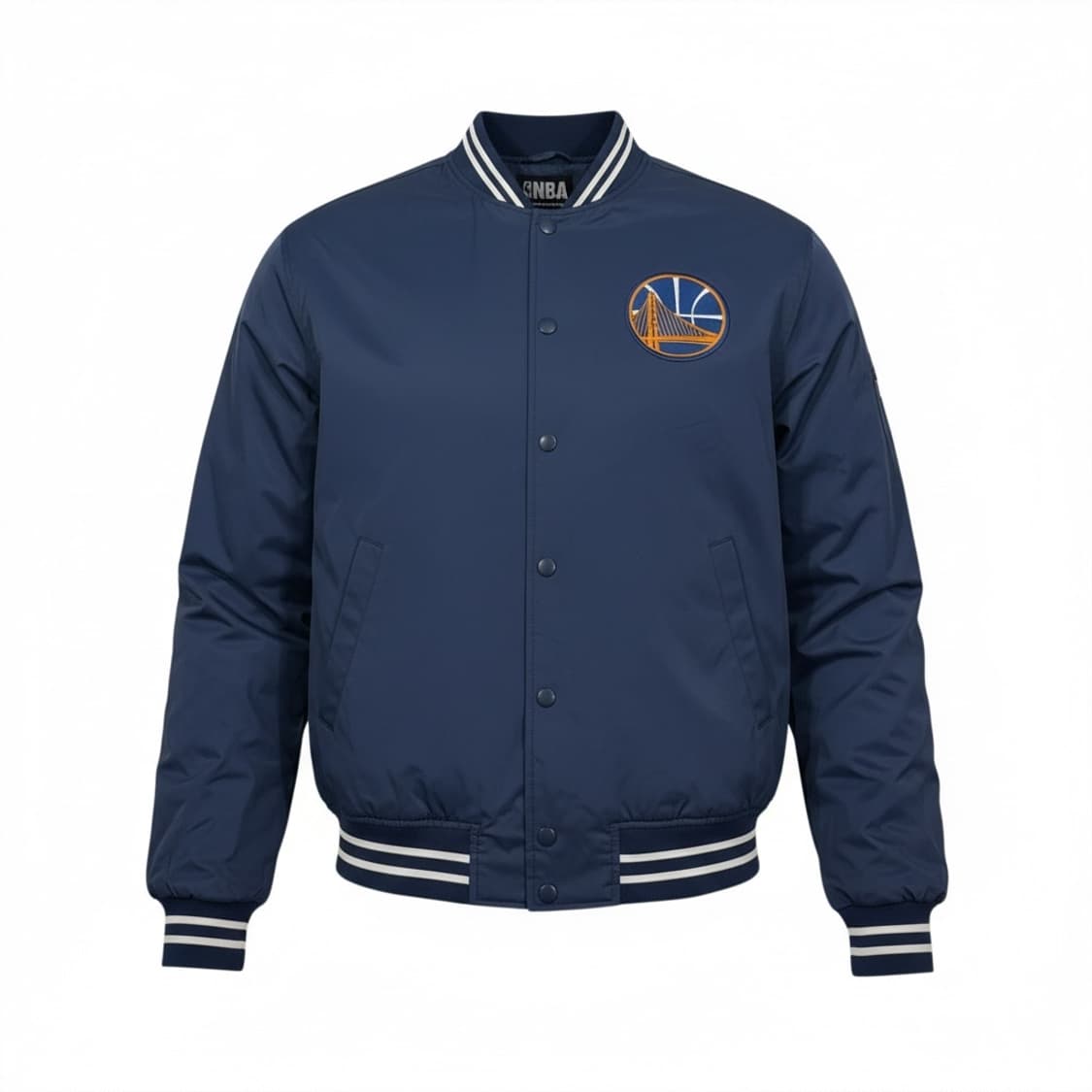 NBA 골든스테이트 워리어스 블루종 바시티 재킷 상품이미지1